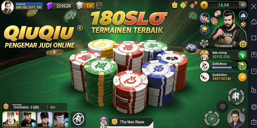 Tampilan gameplay QiuQiu yang menegangkan di 180SLOT.