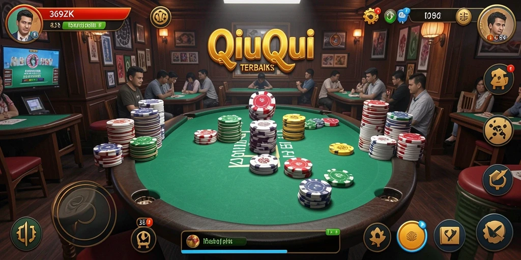Screenshot gameplay QiuQiu yang menampilkan aksi seru di 369ZK.