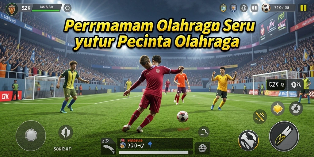 Tampilan gameplay 5ZK yang dinamis dan menegangkan.