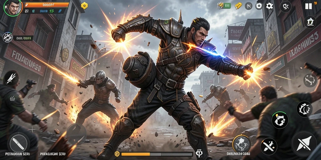 Screenshot gameplay <strong>666FF</strong> yang menampilkan aksi seru dan menegangkan.