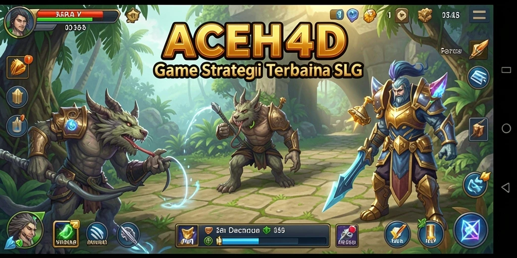 Tampilan gameplay menarik dari ACEH4D yang penuh strategi.