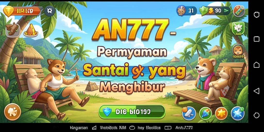 Tampilan gameplay AN777 yang seru dan menantang.