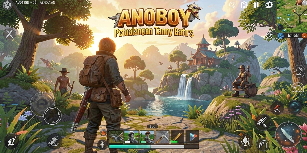 Menampilkan gameplay yang epik di dunia yang luas dan terbuka.