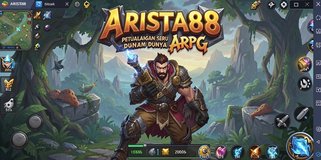 Tampilan dinamis dalam gameplay ARPG yang memukau.