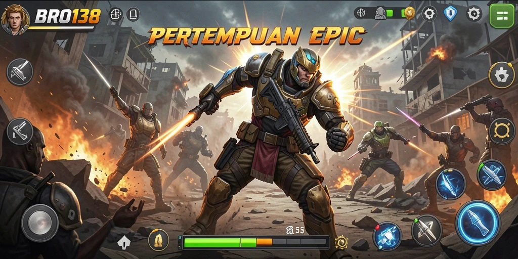 Screenshot BRO138 yang menampilkan aksi seru dan karakter yang dinamis.