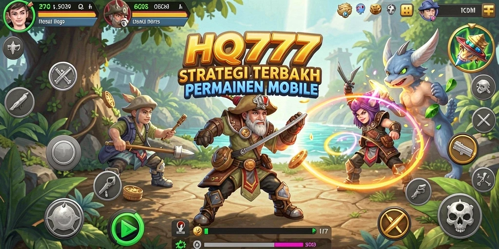 Tampilan gameplay HQ777 yang menegangkan dan penuh strategi.