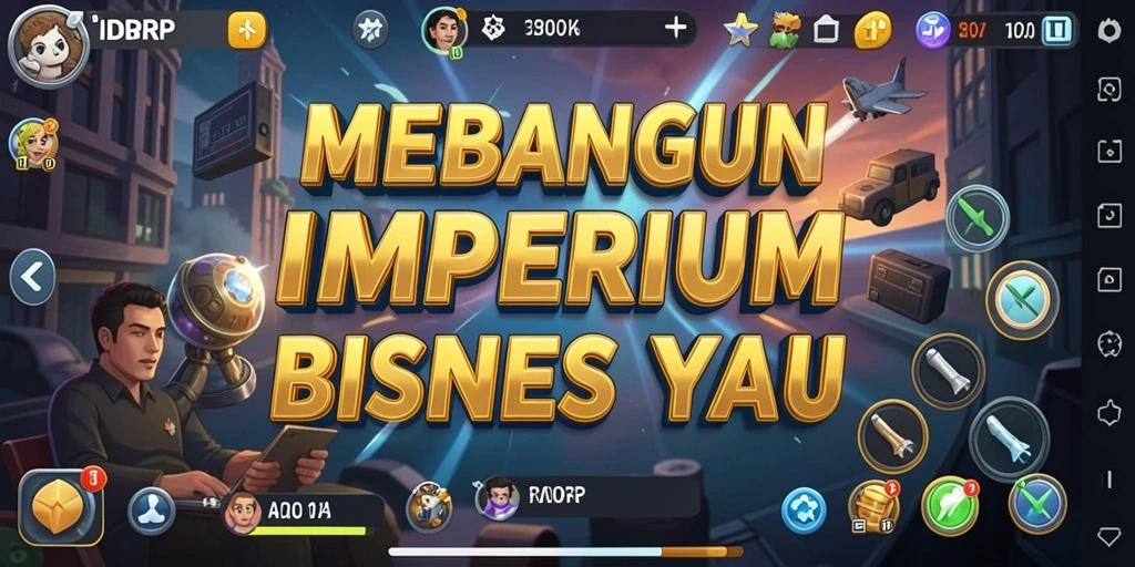 Tangkapan layar gameplay IDRRP yang menarik dan interaktif.