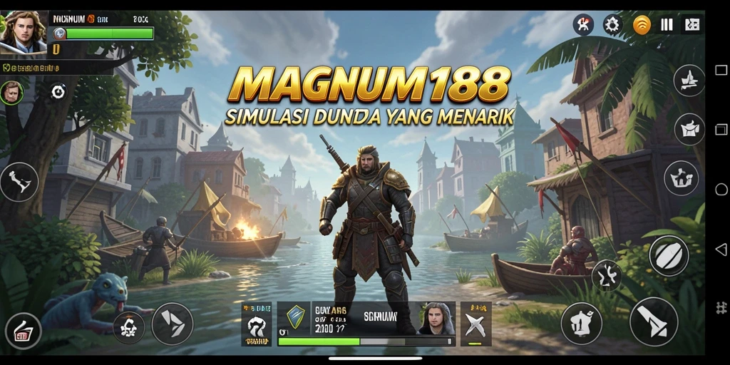 Tampilan gameplay MAGNUM188 yang menawan dengan grafik realistis simulasinya.