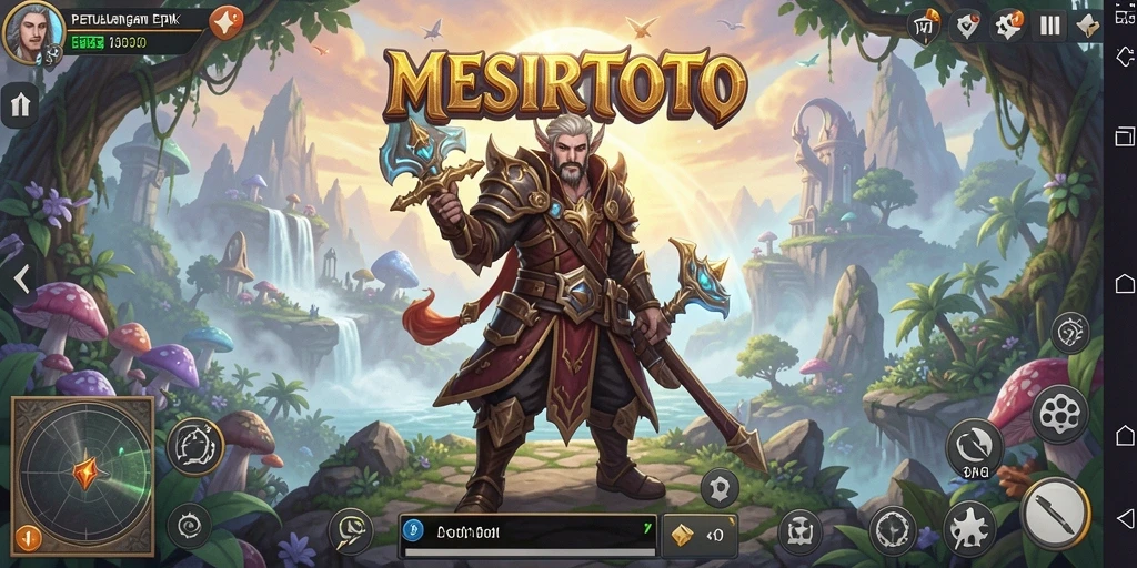 Tampilan gameplay MESIRTOTO yang menarik dan memikat.