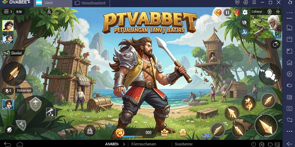 Tangkapan layar menunjukkan gameplay petualangan seru di dunia terbuka.