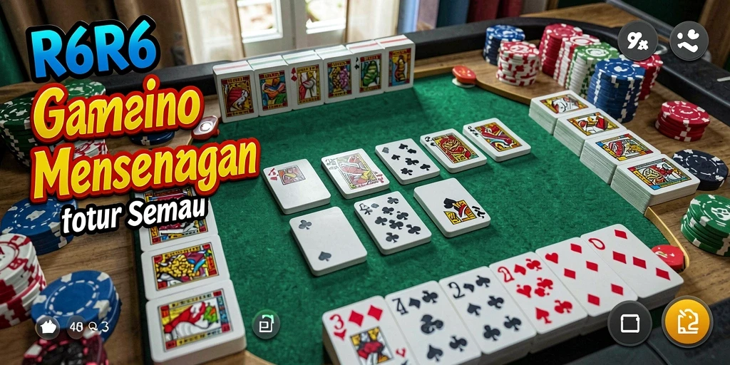 Tampilan gameplay yang seru dan interaktif dalam R6R6.