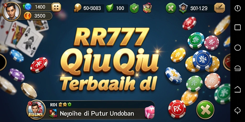 Screenshot gameplay QiuQiu RR777 yang menegangkan dan seru.