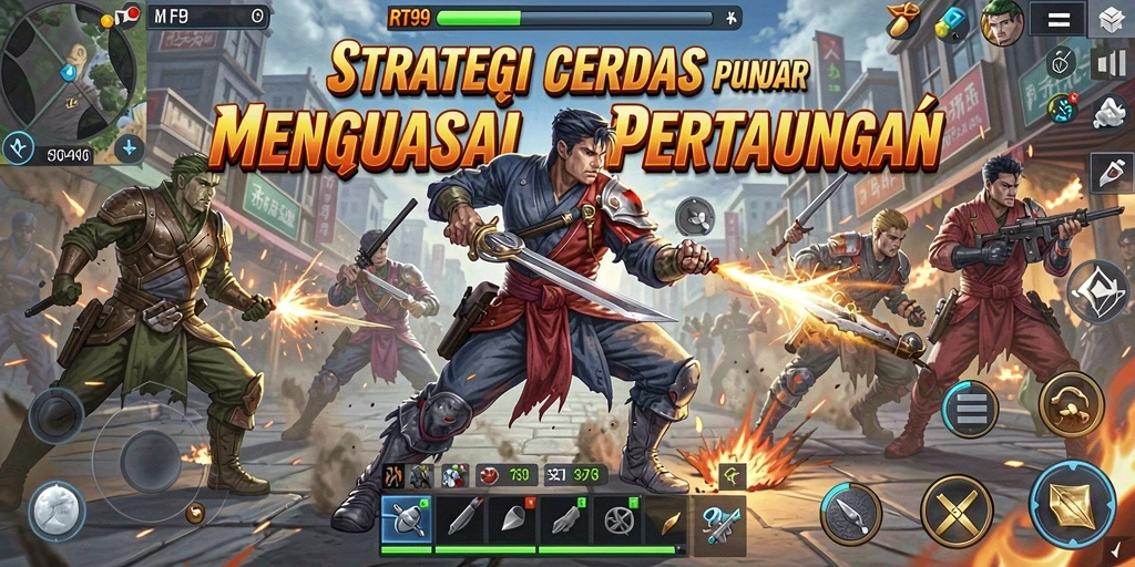 Gameplay menarik RT99 dalam aksi strategi yang intens.