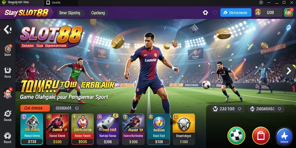 Tampilan dinamis dari gameplay SLOT88 yang menakjubkan.