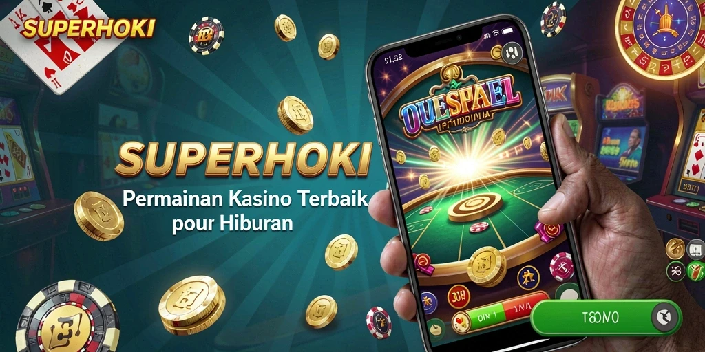 Tampilan gameplay SUPERHOKI yang menarik dan interaktif.